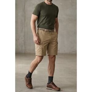 Duluth Trading Dry On The Fly Cargo Shorts Lightweight Stretch Ripstop Size 40